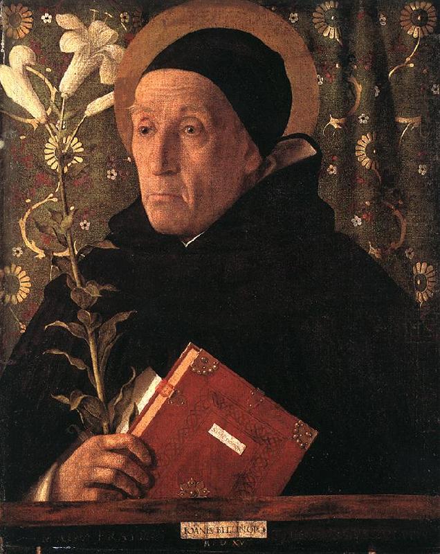 BELLINI, Giovanni Portrait of Teodoro of Urbino knjui china oil painting image